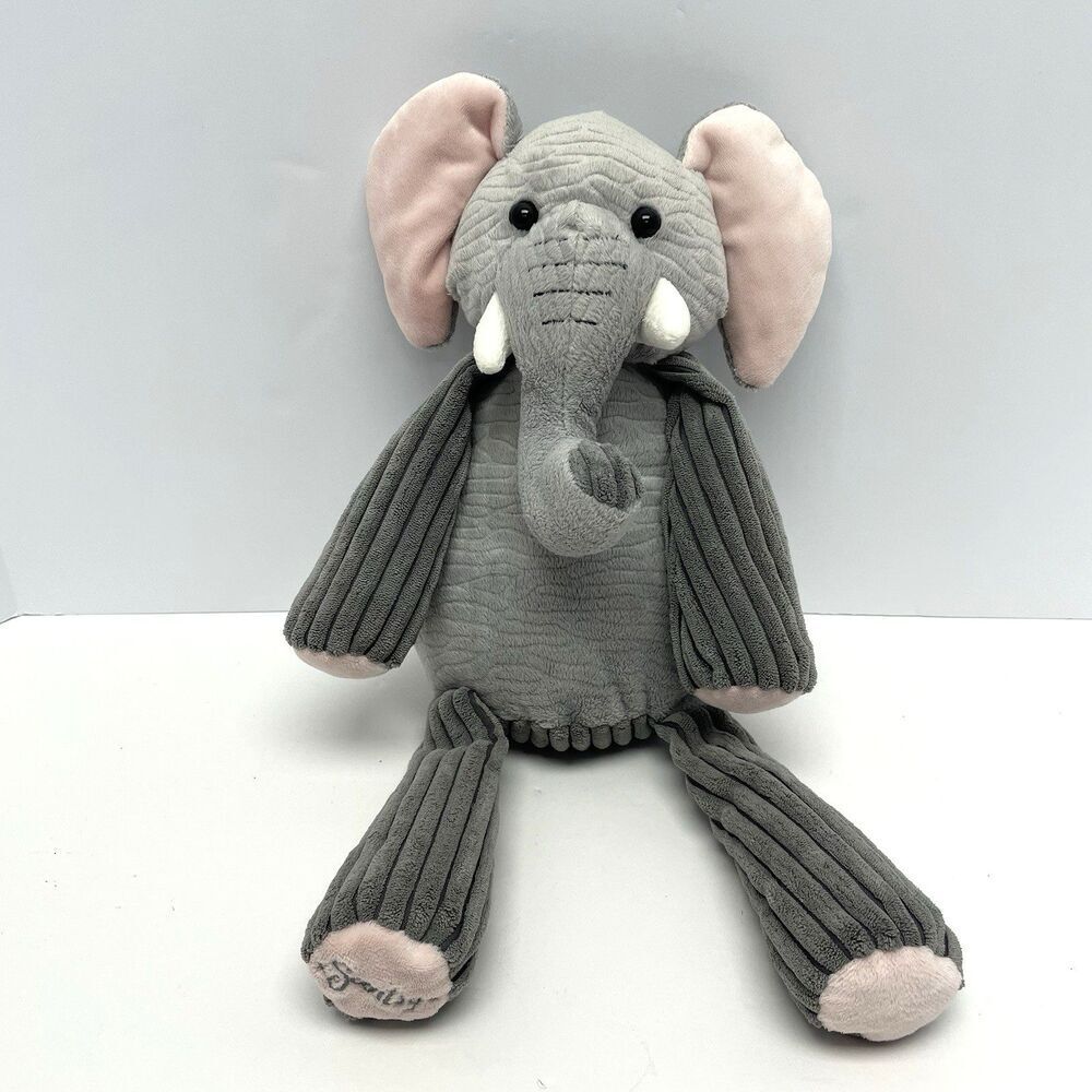 Scentsy Buddy Elephant Soft Plush Zipper Aromatherapy
